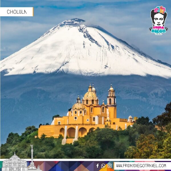 Cholula- Frida y Diego Travel- Tours en México.