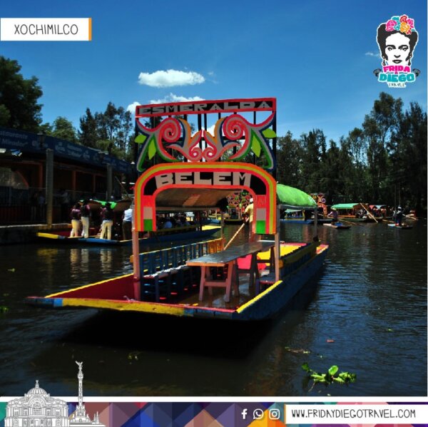 Xochimilco- Frida y Diego Travel- Tours en Mexico.